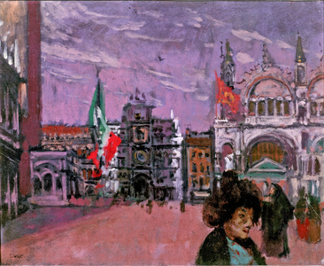 Piazza San Marco, Venice, c.1903-06 (oil on canvas)