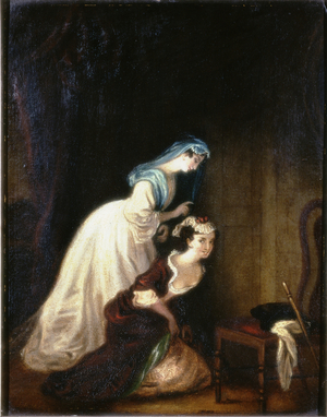 The Listeners, c.1835-47 (oil on board)