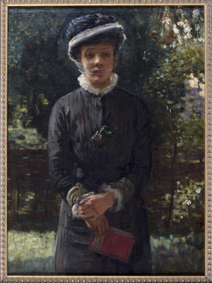 Contemplation, 1878 (oil on canvas)