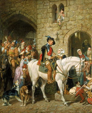 Johnny Armstrong, 1886 (oil on canvas)