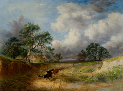 Landscape (oil on canvas)
