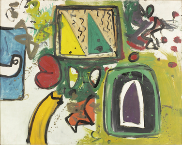 Holy Man's Garden I, 1962 (oil on canvas)
