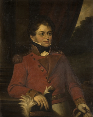 Portrait of Sir Robert Shafto Hawks (oil on canvas)