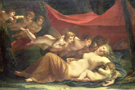 The Sleep of Venus and Cupid, 1806 (oil on canvas)