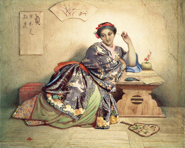 A Chinese Girl, c.1841-49 (w/c & bodycolour on paper)