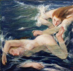 The Pursuit (oil on canvas)