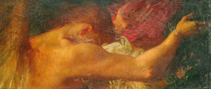 A Fragment (oil on canvas)