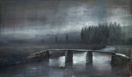 Postbridge, 1998 (oil on canvas)