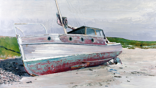 The Saturn, 2003 (oil on board)