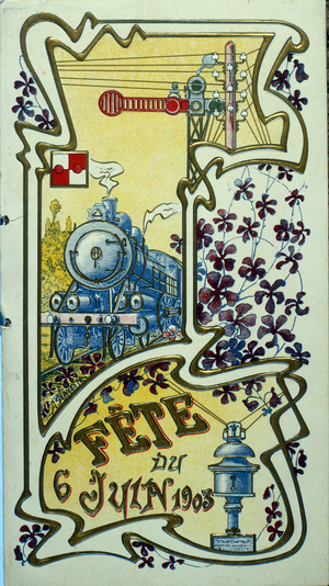 French railway illustration 1903