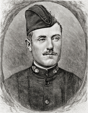 Edmund Musgrave Barttelot, 1859 To 1888. British Army Officer And Member Of The Rear Column Of Sir Henry Morton Stanley's Emin Pasha Relief Expedition In Africa, 1886 To 1889.