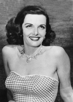 Hollywood, California: 1941
A portrait of movie star Jane Russell.