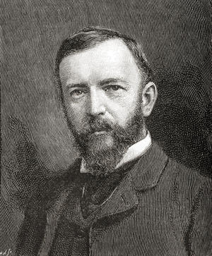 Henry Arthur Jones, 1851 - 1929. English dramatist. From The Strand Magazine, Vol I January to June, 1891