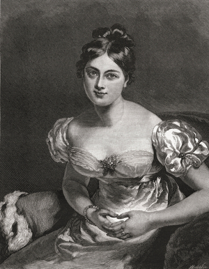 Marguerite Gardiner, Countess of Blessington, 1789 - 1849. Irish novelist.