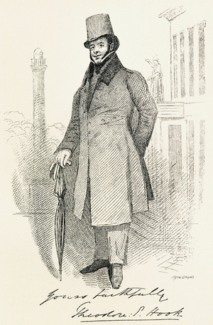 Theodore Edward Hook, 1788 - 1841. English Man Of Letters.