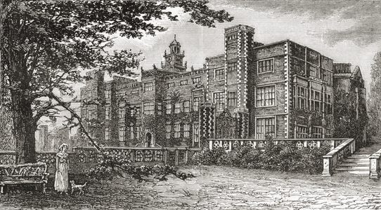 Hatfield House, Hatfield, Hertfordshire, England In The Late 19th Century. From Our Own Country Published 1898