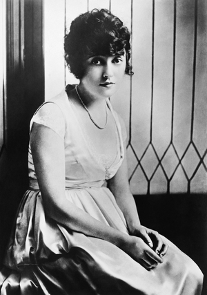 Hollywood, California: February 8, 1922 - A portrait of actress and silent movie star Mabel Normand (1894-1930) who collapsed today at the funeral of director William D. Taylor.