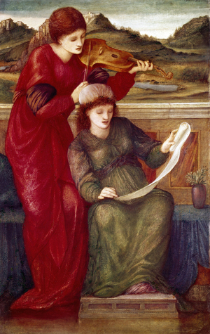 Allegory of Music, 1877 (oil on canvas)