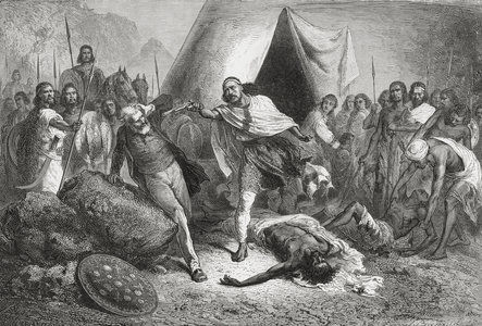 Henry Stern Taken Prisoner By Tewodros Ii In Abyssinia In 1863. Rev. Henry Aaron Stern, 1820 To 1885, British Missionary. Tewodros Ii, Baptized Theodore Ii C. 1818 To 1868. Emperor Of Ethiopia. From El Mundo En La Mano Published 1875