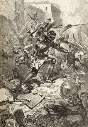 The Repulse Of The Turks At The Siege Of Vienna, Austria In 1529.