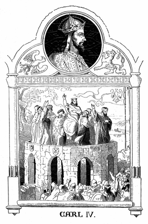 Charles IV, Karel IV, Karl IV, Carolus IV, 1316, 1378, born, Wenceslaus, second, King of Bohemia, from, the, House, of, Luxembourg, first, King of Bohemia, Holy Roman Emperor