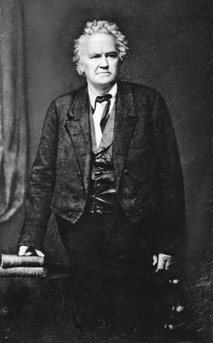 Joshua Giddings, who led a House group with John Quincy Adams that secured the repeal of gag rules