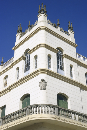 Castuera, province of Badajoz, Extremadura, Spain. Casa de la Serena, one of the ancestral houses in the village. Detail