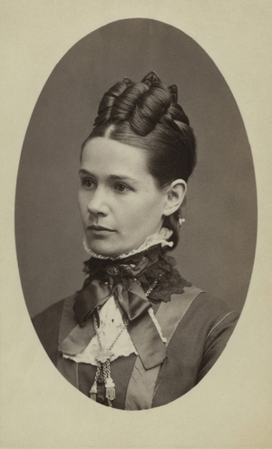 Close-up of a young woman, Sacramento, California, USA, 1870
