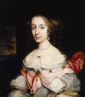 Portrait of Margaret Spencer, Lady Arundell (oil on canvas)