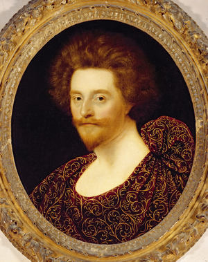 Sir Thomas Lucy (1532-1600) (oil on copper)