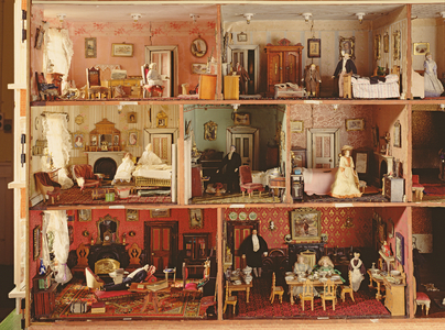 Hammond Doll's House in the Common Room, c.1886
