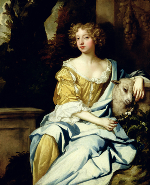 Nell Gwynne (1650-87) (oil on canvas)