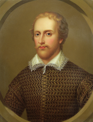 Edmund Spenser (c.1552-99) (enamel on copper)