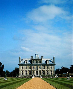 View of the south front, designed by Sir Roger Pratt for Sir Ralph Bankes, 1663-65, remodelled by Sir Charles Barry, 1835-39 (photo)
