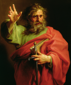 St Paul, 1740-1743 (oil on canvas)