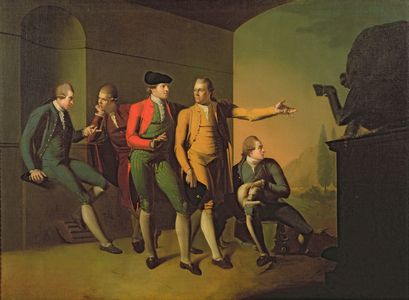 The Grand Tour Group (oil on canvas)