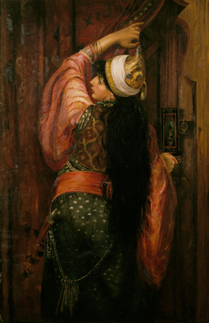 Fatima (oil on canvas)