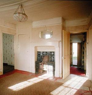 The centre front room and range, Chartist Cottage, Dodford, Hereford & Worcester (photo)