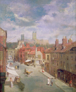 Lincoln High Street,1900
