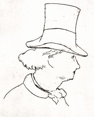 Portrait of Charles Beaudelaire, 19th century (engraving)