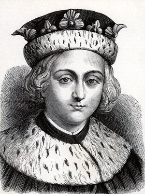 Edward V (1470-1483) king of England 1483, c.1900 (engraving)