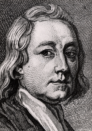 ""Thomas Burnet (1635-1715) English theologian and writer on cosmogony, 1762 (engraving)