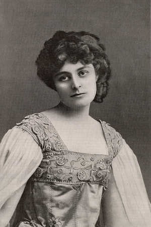 Maud Gonne (1865-1953), Mrs John MacBride, 1901 (print)