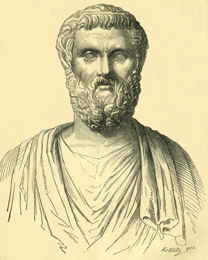 Solon, Athenian statesman, born about 640 B. C. , died about 560 B. C. , wood engraving from : General history of the world for all people from the earliest times to 1870, 8. edition looked through by Dr. Wilhelm Zimmermann, publishing house Rieger, Stuttgart, 1869