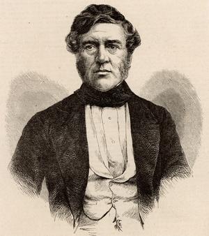 Thomas Bazeley (1797-1885) English cotton manufacturer, merchant and politician, c.1860 (engraving)