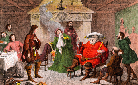 Scene from Henery IV written by Shakespeare (chomo)