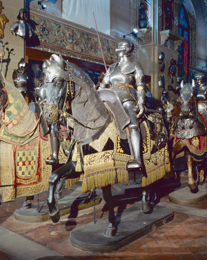 Equestrian armour and horse trappings, 16th century