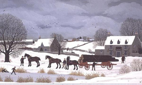 Hauling Logs