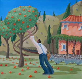 Five a Day, 2008 (oil on canvas)
