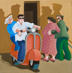 Carpe Diem, 2010 (oil on canvas)